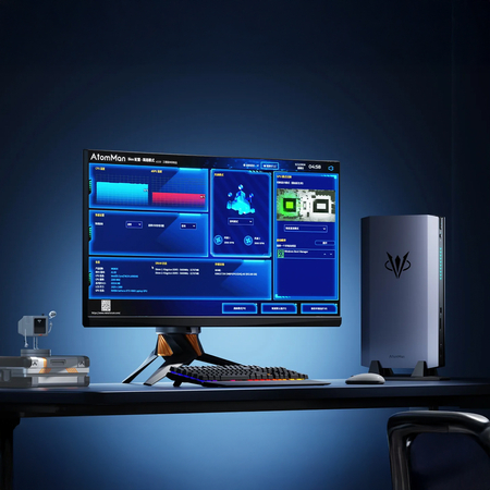 Minisforum AtomMan G7 Intel i7 14650HX RTX4070 0+0 - zdjęcie 2