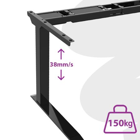 Spacetronik SPE-233B elektrischer Tischständer