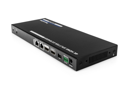 Rozgałęźnik 1x2 HDMI na LAN 4K@60Hz Spacetronik SPH-RIP202 ipcolor