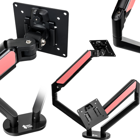 Uchwyt na 2 Monitory SPAZ120BP Aluminiowy 13-36" 12kg