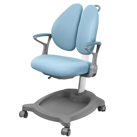 Zestaw dla dziecka regulowane biurko 112×60 z półką + ergonomiczne krzesło Spacetronik XD