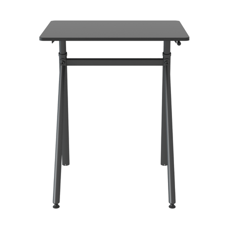 Biurko stojące regulowane gazowo 70x50 SPR BUDDY 21 MBB