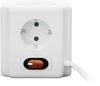 Listwa zasilająca CUBE kostka 4xAC 230V + 2xUSB 1,05A Goobay