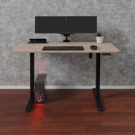 Nogi elektryczne do biurka Spacetronik SPE-121B 80 cm