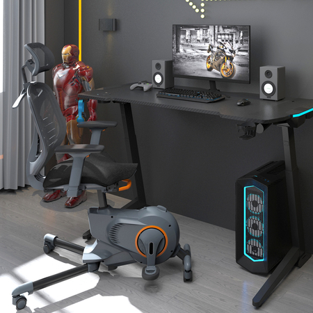 Ergonomiczny fotel z rowerem treningowym Spacetronik Seatbike