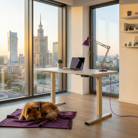 Elektryczne biurko Spacetronik Moris 125II 100x60