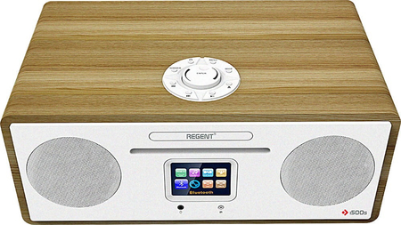 Radio internetowe Ferguson i500s subwoofer SPOTIFY, Wi-Fi, CD, BT - Białe