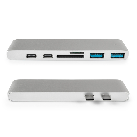 Multiport USB-C na 2x USB. 2x USB-C do Macbook Outlet A - zdjęcie 2