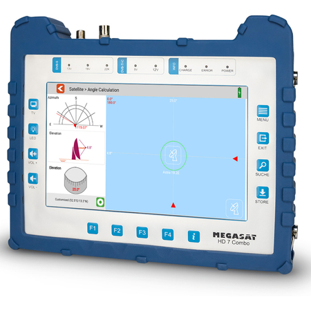Miernik satelitarny Megasat HD7 Combo DVB-T/T2/S/S2/C/C2/DAB+