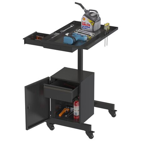 Tool Carts with Secure Lockable Cabinets