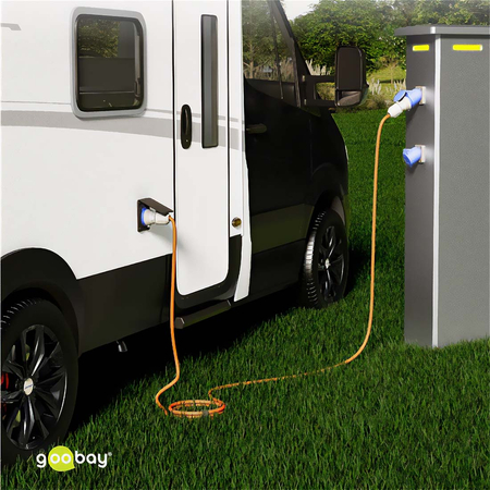 Przedłużacz kabel CEE do CEE 230V 16A IP44 25m