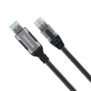Karta sieciowa USB Gigabit, kabel adapter Ethernet USB-A 3.0 do RJ45 Spacetronik, 1m