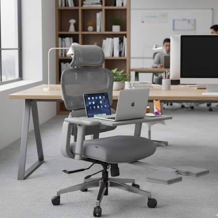 Zestaw LUMBO 44 + SPC-LUMBO-A01 mobilne ergonomiczne stanowisko - zdjęcie 2