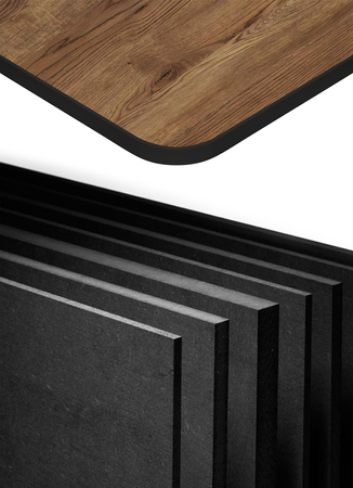 Blat biurka uniwersalny 120x60x1.2cm Dąb Wersal