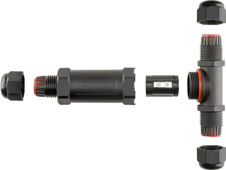 Elektrischer Kabelstecker T-Typ IP68 Goobay - zdjęcie 2