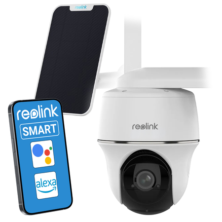 Kamera solarna LTE Reolink Go PT Plus 2K biała