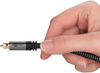 Optisches Toslink-Kabel Goobay Plus TEXTIL 2m