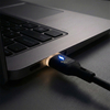 Kabel LED silikonowy USB-C do USB-C E-marker 1m