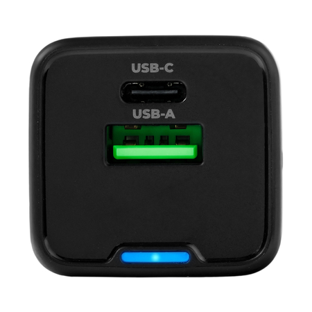 Ładowarka 2w1 USB-C USB PD Quick 35W 3.6A czarna