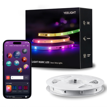 Taśma Smart LED RGBIC 12m Yeelight Basic Strip