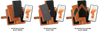 MOC Klettverschluss-Tasche für iPhone 7 8