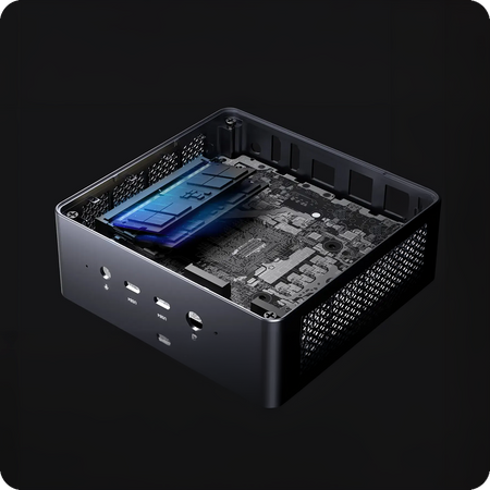 Minisforum PC AMD Ryzen 9 7940HS 64GB – Mini Komputer UM790 PRO