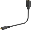 Adapter wt. micro HDMI - Stecker HDMI 4K Goobay 15cm