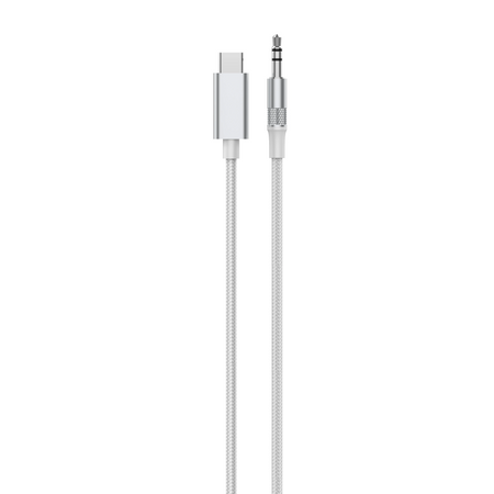 DAC-Adapterkabel von USB-C auf Klinke 3,5mm 2m weiß