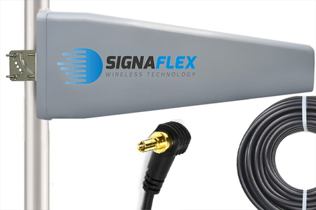 Antena GSM/3G/4G LTE 23dBi /Kabel 10m wtyk TS9/