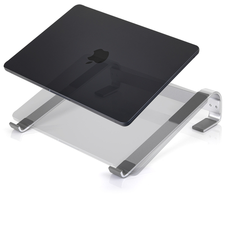 Podstawka pod laptopa Spacetronik srebrna