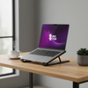 Składana Regulowana Podstawka pod Laptopa SPP106B czarny