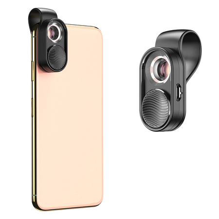 Mikroskop cyfrowy soczewka do telefonu 100x Zoom z LED Apexel APL-MS001