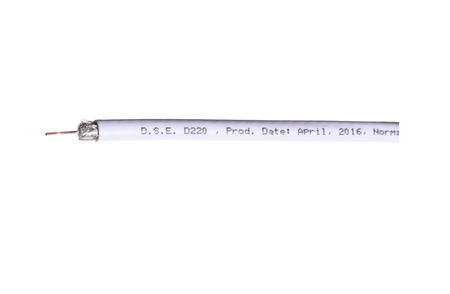 Kabel DSE D220 RG6 100m 080mm CU / 64x012mm
