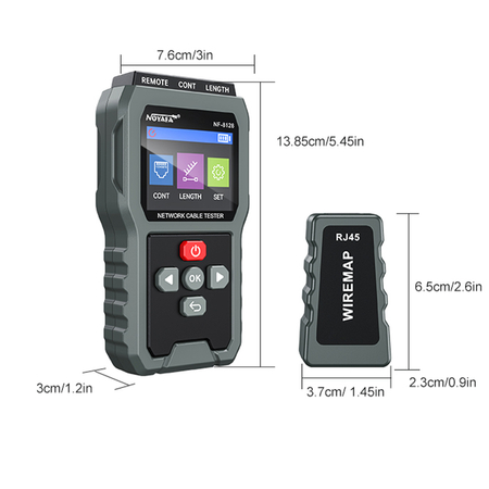 Tester kabli LAN RJ45 CAT5/CAT6 Noyafa NF-8128