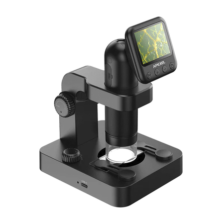 Mikroskop cyfrowy z kolorowym wyświetlaczem 2 MP Apexel APL-MS003 - zdjęcie 2
