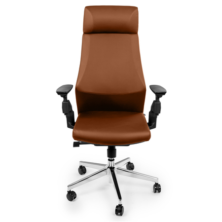 Fotel biurowy obrotowy z podłokietnikiem 4D GUNNAR Outlet B+