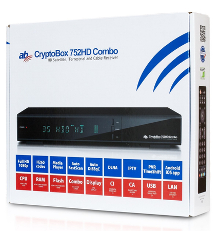 AB CryptoBox 752HD Combo H.265 CX CI+ Aplikacja Android