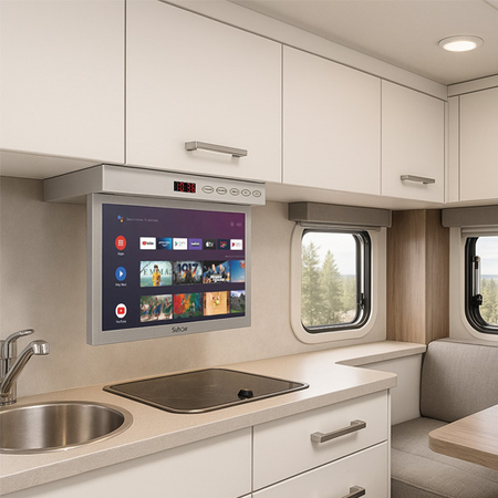 Sylvox 15.6" Smart kuchenny Google TV Wifi BT