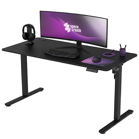 Elektryczne biurko Moris SPE-O112BB 140×70 cm Outlet C+ - zdjęcie 2