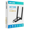 Adapter Wi-Fi AC1300 USB 3.0 do komputera 1267mb/s mini karta sieciowa odbiornik WiFi 5 LB-Link BL-WDN1300H