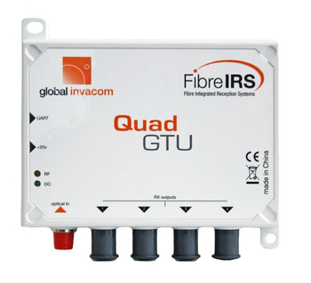 GI-FibreIRS odbiornik optyczny Quad GTU MKIII + zasilacz 20V