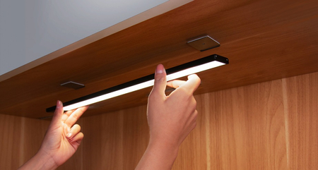 4000K Yeelight LED-Unterbaulampe Schwarz 20cm