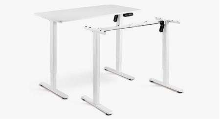 Biały Stelaż do biurka elektrycznego Spacetronik SPE-120W