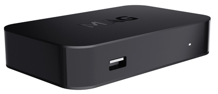 Tuner MAG420W1 WiFi Linux OS 4K IPTV