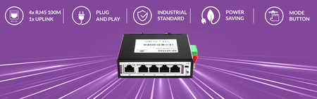 5-Port SWITCH SP-SFI105 Industrie