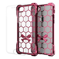 Verdeckte Tasche Apple iPhone 7 8 rosa