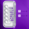 Organizer BOX stacja ładowania z listwą 5xAC 3x USB Spacetronik REVO SR201