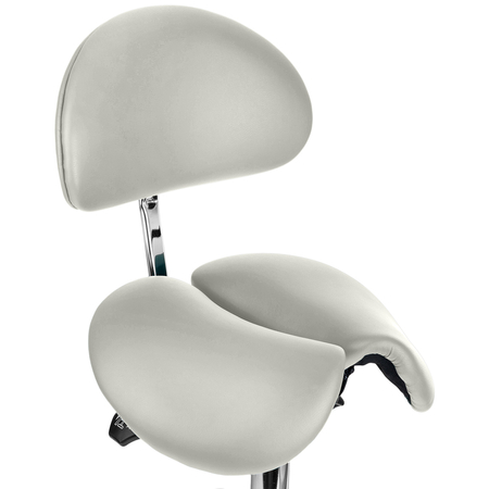 Ergonomiczny hoker regulowany SELLA biały