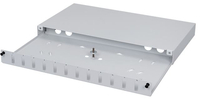 Przełącznica światłowodowa 19" 1U 12xSC Duplex Szara stała