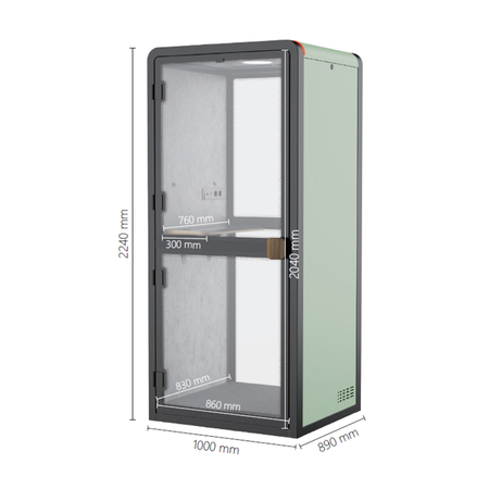 Mobilna kabina akustyczna Spacetronik SPE-POD02BB